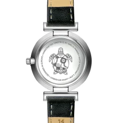 Amelia Parker Montres|Montre Femme Night Shore en Cuir noire