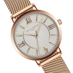 Amelia Parker Montres|Montre Femme Petite Classique en Acier rose doré