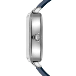Amelia Parker Montres|Montre Femme Plaza en Cuir bleu foncé
