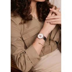 Amelia Parker Montres|Montre Femme Rose Turtle en Acier rose doré/argenté