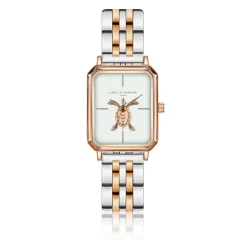 Amelia Parker Montres|Montre Femme Serenity en Acier rose doré/argenté