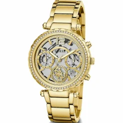 Guess Montres|Montre Femme Solstice en Acier dorée