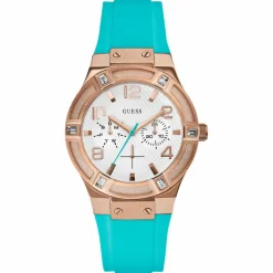 Guess Montres|Montre Femme Sport Steel en Silicone bleue