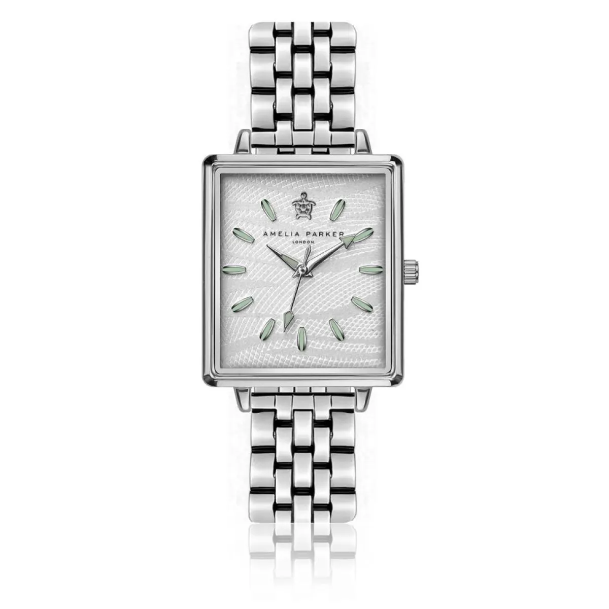 Amelia Parker Montres|Montre Femme White Desert en Acier argentée