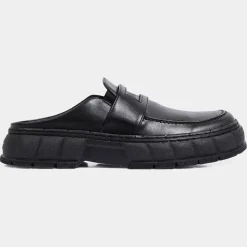 Viron Mocassins|Mules appleskin 1969 noirs