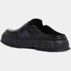 Viron Mocassins|Mules appleskin 1969 noirs