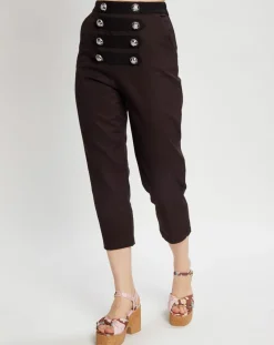 Manoush Pantalons|Pantalon Army noir