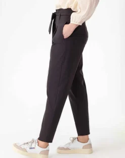 Indies Pantalons|Pantalon avec Ceinture Hadrien choco