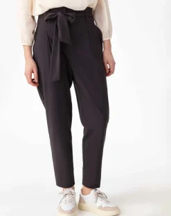 Indies Pantalons|Pantalon avec Ceinture Hadrien choco