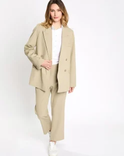 Esprit Pantalons|Pantalon blazer beige