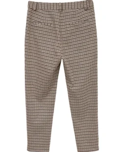 The Korner Pantalons|Pantalon Bruno imprimé pied de poule beige/bleu marine