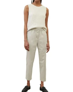 Marc O'Polo Pantalons|Pantalon Cargo Poche Elastique beige clair
