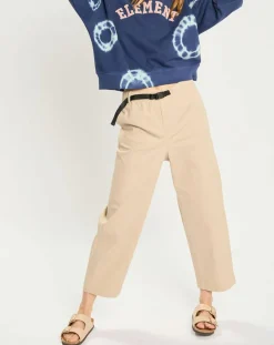 Element Pantalons|Pantalon chino Balloon beige