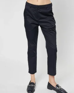 Karl Marc John Pantalons|Pantalon chino Palmito en Coton noir