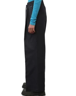 Marc O'Polo Pantalons|Pantalon de costume à rayures noir