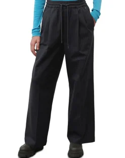 Marc O'Polo Pantalons|Pantalon de costume à rayures noir