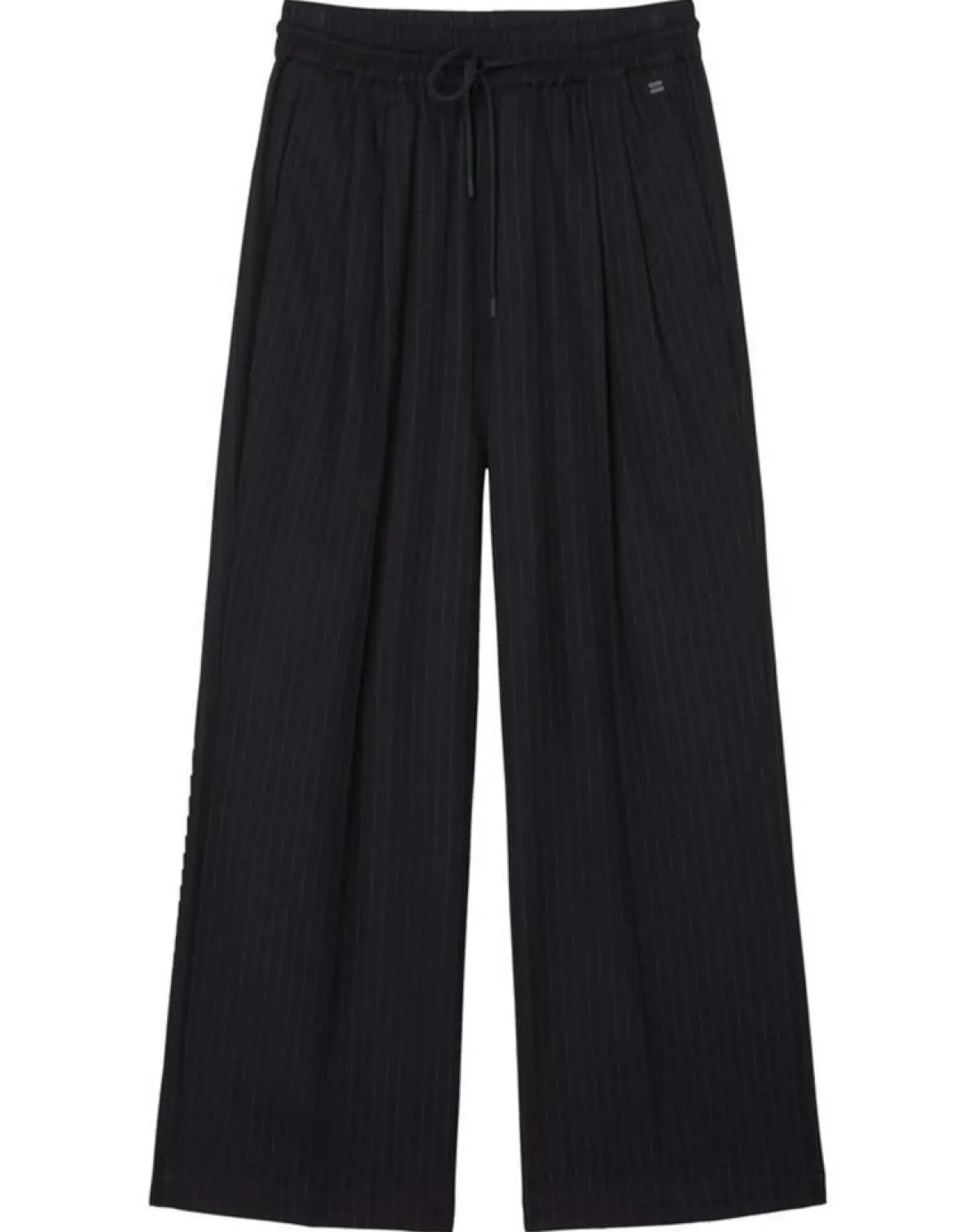 Marc O'Polo Pantalons|Pantalon de costume à rayures noir
