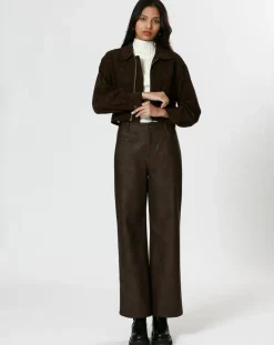 The Korner Pantalons|Pantalon Diane marron