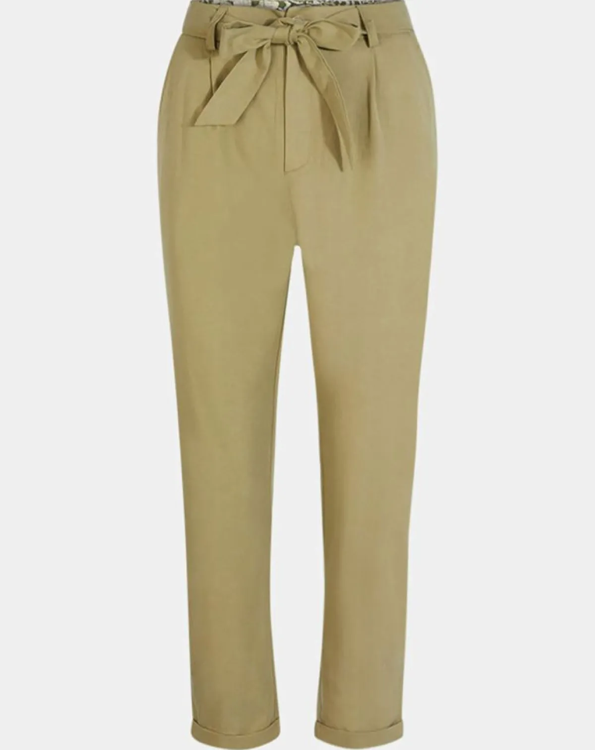 Garance Paris Pantalons|Pantalon droit chino Lupin kaki