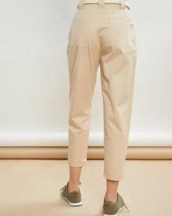 La Petite Francaise Pantalons|Pantalon droit Patrice beige