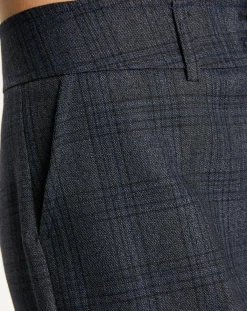 Lauren Vidal Pantalons|Pantalon droit Store nuit