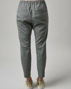 Marc O'Polo Pantalons|Pantalon en Laine mélangée Tapered Rygge gris