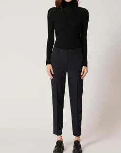 Zapa Pantalons|Pantalon en Laine mélangée Paul marine