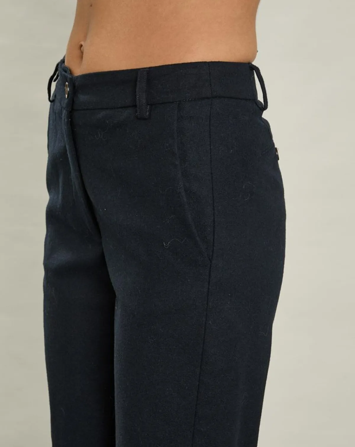 Hartford Pantalons|Pantalon en Laine mélangée Parfait marine