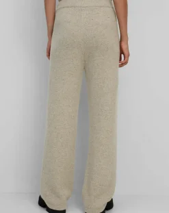 Marc O'Polo Pantalons|Pantalon en Laine vierge mélangée beige moyen