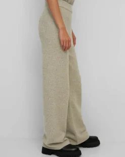 Marc O'Polo Pantalons|Pantalon en Laine vierge mélangée beige moyen