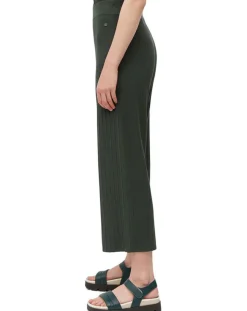 Marc O'Polo Pantalons|Pantalon en Maille Milano vert foncé