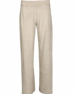 Lauren Vidal Pantalons|Pantalon en Suédine Lou sable