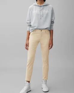 Marc O'Polo Pantalons|Pantalon en Velours Albi Milleraies beige