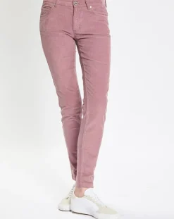 Marc O'Polo Pantalons|Pantalon en Velours côtelé Lulea rose