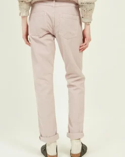 Hartford Pantalons|Pantalon en Velours côtelé Pencil rosewood