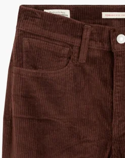Levi's® Pantalons|Pantalon en Velours côtelé 724 High Rise marron