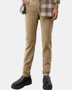 Marc O'Polo Pantalons|Pantalon en Velours côtelé Lulea beige