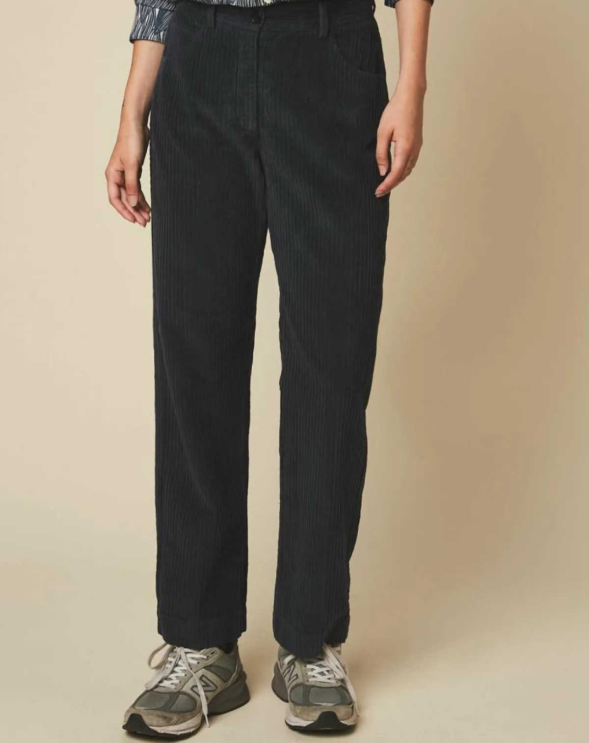 Hartford Pantalons|Pantalon en Velours côtelé 7/8ème Punch granit
