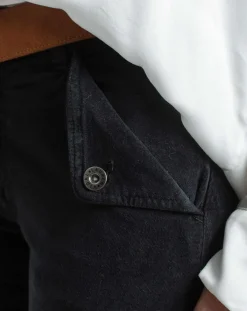 Lauren Vidal Pantalons|Pantalon en Velours Elsa noir