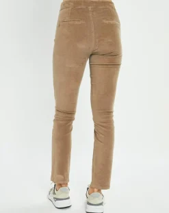Lauren Vidal Pantalons|Pantalon en Velours Pants seigle