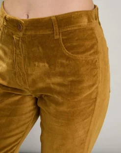 Hartford Pantalons|Pantalon en Velours Pepite tabac