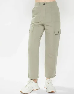 Galeries Lafayette Pantalons|Pantalon Eprise kaki clair