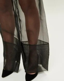 La Perla Pantalons|Pantalon Esprit d'Atelier 100% Soie noir