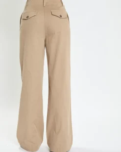 Marc O'Polo Pantalons|Pantalon flare beige