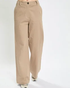 Marc O'Polo Pantalons|Pantalon flare beige