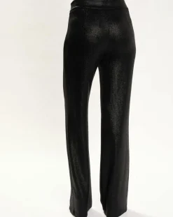 Lauren Vidal Pantalons|Pantalon fluide Colbie noir