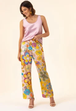 Bleu Blanc Rouge Pantalons|Pantalon Jacinthe jaune