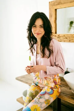 Bleu Blanc Rouge Pantalons|Pantalon Jacinthe jaune