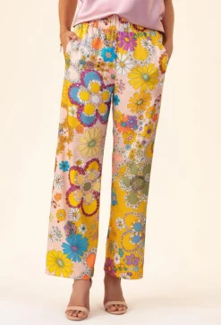 Bleu Blanc Rouge Pantalons|Pantalon Jacinthe jaune