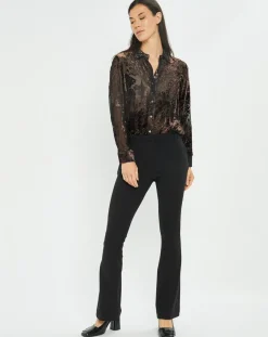 Lauren Vidal Pantalons|Pantalon Joe noir